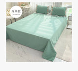Yeknu Princess Style Korean Bed Skirt Bed Sheet Embroidered Ruffle Lace Quilt Cover Ins Bedding For Girls Luxury Home Textiles