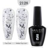 Yeknu  10ml Pearl Shell Color UV Gel Nail Polish Semi Permanent Golden Nail Art Gel Varnish Hybrid Nail Gel Polish Manicure Base
