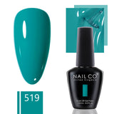 Yeknu  15ml Gel Nail Polish Semipermanente Varnishes Lacquer Esmalte Black White Color UV Lakiery Hybrydowe Vernis Gellak Polish