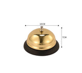 Yeknu  1PC Meal Bell Restaurant Kitchen Bell Reminder Call The Bar Counter Service Reminder Bell Home Decoration Accessories