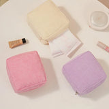 Yeknu  Sanitary Napkins Organizer Bags Women Portable Makeup Lipstick Travel Organizer Bag Multifunctional Mini Earphone Storage Pouch
