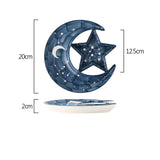 Yeknu  1PC Japanese Tableware Dumpling Plate with Vinegar Plate Creative Breakfast Ceramics Commercial Tableware Creative Household