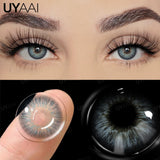 Yeknu  Natural Colored Eyes Optical Lenses Cosmetics Brown Pupils Free Delivery Green Eye Contacts Lense Gray Discount Beauty Len