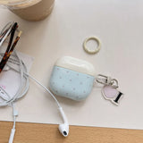 Yeknu  Contrasting color polka dot pendant Airpods4/3 earphone protective case cover 2pro second and third generation new