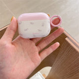 Yeknu  Korean Cute Bow Suitable for Airpods Pro Earphone Cover iPhone 3 Bluetooth Wireless Protective Cover Airpods 1/2