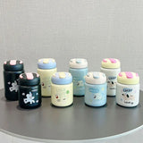 Yeknu  260ml/360ml Cute Stainless Steel 316 Thermal Flask With Straw Leak-Proof Mini Fashion Student Kids Thermal Bottle Travel Tumbler