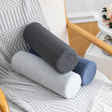 Yeknu  Cervical Neck Roll Pillow Memory Foam Pillow Cylinder Round Pillow Pain Relief Neck Pillows for Sleeping Support Removable Cover