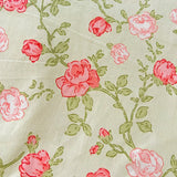 Yeknu  Comforter Botanical Flowers Garden Ultra Soft & Breathable 100%Nature Cotton Bedding Sets With Flat/Fitted Sheet 2 Pillowcases