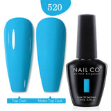Yeknu  10ml Pearl Shell Color UV Gel Nail Polish Semi Permanent Golden Nail Art Gel Varnish Hybrid Nail Gel Polish Manicure Base
