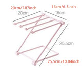 Yeknu  1pc Foldable Towels Hanger Cleaning Rag Rack Organizer Dish Washing Holder Bathroom Towel Holder Kitchen Accessories