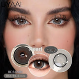 Yeknu  Contact Lenses Beauty Color Contact Blue Eye Color Lenses Natual Black Lenses Woman Accesories Natural Contact Lenses