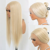 Yeknu  Wig Synthetic Lace Front Wig 13x4 Lace Front Wigs Pre Plucked Long Straight Wigs for Women 26 Inch