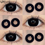Yeknu  Cosmetics Color Contact Lenses Cosplay Red Color Lens Anime Black Lenses Korean Lenses Grow Eye Big Eye lens Blue Lenses