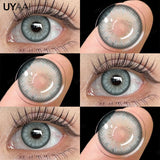 Yeknu  1 Pair Color Contact Lenses for Eyes Blue Pupils Brown Natural Lenses High Quality Green Color Eye Lens Cosmetic Colorcon