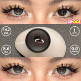Yeknu  Color Contact Lens Black Lenses Natual look Brown Beauty Pupils Makeup Blue Contact Gray Eyes Women Cosmetic Fashion Lens