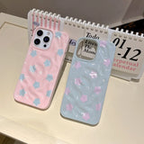 Yeknu  Wrinkle Star Is Suitable For Iphone 15 Phone Case 16 Pro Max 13 14 Pro All Inclusive Protective Cover