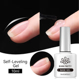 Yeknu  10ml Reinforcement Gel Nail Polish Self-leveling Gel Construction Gel Thick Base Gel Hard Painting Gel Varnishes