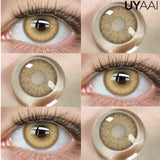 Yeknu  Color Contact Lenses Beauty Blue Lens Makeup Colorcon Fashion Natural Black Eyes Lens Natural Brown Lenses Fashion Lens