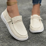 Yeknu  New Casual Chunky Platform Cloth Shoes for Women Spring Low Top Flat-Heeled Shoes Woman Plus Size 43 Orange Cheap Sneakers