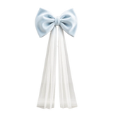 Yeknu  Home Decor Mesh Tulle Large Velvet Christmas Bow New Year Pendant Christmas Tree Topper Bow Ornaments Xmas Vibe Decor Bow Party