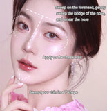 Yeknu  Cute Bear Liquid High Gloss Pen High Quality Soft Brushes Head Makeup Highlighter Pearllight Brightening Eye and Nose Cosmetics