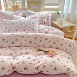 Yeknu Print Quilt Cover Girls Room Bedding Duvet Cover Skin-friendly Comforter Cover funda nordica (Pillowcase Need Order)