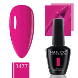 Yeknu  15ml Gel Nail Polish Semipermanente Varnishes Lacquer Esmalte Black White Color UV Lakiery Hybrydowe Vernis Gellak Polish