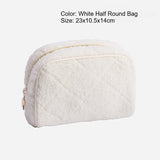 Yeknu  1pc New Makeup Bag with High-end Feel Pillow Bag for Women Compact and Portable for Storing Cosmetics