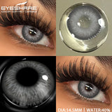 Yeknu  1Pair Blue Contact Lenses Green Eye Contacts Gray Beautiful Pupils Brown Lenses Yearly Cosmetic Colored Contact Lenses