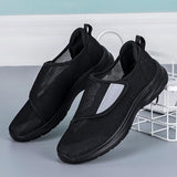Yeknu  Large size Velcro elderly shoes wide feet thick instep men's and women's autumn sports middle-aged elderly soft-soled walking