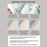 Yeknu  Sentence and Heart, 1Pcs Waterproof Temporary Tattoo Stickers, Long-lasting Waterproof for One to Two Weeks, Suitable For Arm,