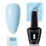 Yeknu  15ml Gel Nail Polish Semipermanente Varnishes Lacquer Esmalte Black White Color UV Lakiery Hybrydowe Vernis Gellak Polish