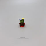 Yeknu  Miniature Precise Office Desk Decorative Cactus Succulent Healing Small Ornaments Synthetic Resin Plant Theme Desktop Accesso...