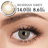 Yeknu  1 Pair for Eyes Yearly Christmas Dropship Gray Party Marine Beauty Gift Dark Circle Pupils Lenses