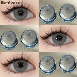 Yeknu  1 Pair Colored Contact Lenses for Eyes Natural Contact Lenses Fashion Lenses Blue Eye Lenses Green Lenses