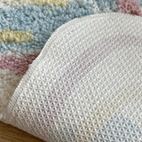 Yeknu  Tufting Butterfly Bathroom Mat Living Room Carpet Bathmat Bedside Rug Soft Bedroom Floor Pad Aesthetic Home Decor 60x60cm