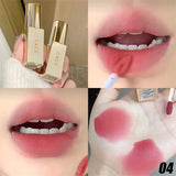 Yeknu  New Luxury Matte Liquid Lipstick Waterproof Long Lasting Velvet Sexy Red Lip Gloss Lint Tube Makeup Cosmetic Lipsticks Lipgloss
