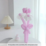 Yeknu  40-Inch Number Balloons for Birthday Photoaphy Props Boys Girls One Year Old Creme Purple Decorative Scene Arrangement