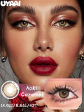 Yeknu  Color Contact Makeup Eye Color lenses Black Eye Lens Cosmetics Woman Makeup Colorcon Water Light Natural Contact lenses