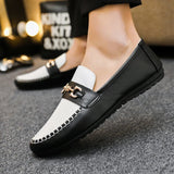 Yeknu  Men's Casual Shoes Soft Comfortable Driving Moccasins Slip on Loafers Shoes for Man Light Flat Walking Shoes zapatillas hombre