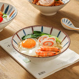 Yeknu  Nordic Ceramic Fruit Salad Dinner Plate, Dessert Soup Noodle Rice Bowl, Creative Home Restaurant Kitchen Supplies Tableware, 1Pc