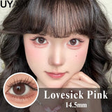 Yeknu  Contact Lenses Cosmetics Lenses Choco Jump Series Eye Color Lens Beauty Black contacts Woman Accesories Natual  Brown lens