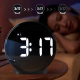 Yeknu  1PC Desktop LED Electronic Clock New Clock Desktop Alarm Clock Student Special Digital Display Smart