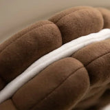 Yeknu Ins Sandwich Biscuit Sofa Cushion Soft Comfortable Thick Seat Cushion Living Room Bedroom Home Decor Throw Pillow Back Cushions