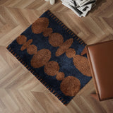 Yeknu  Tufting Geometric Bathroom Mat Soft Tufted Carpet Rug Bathmat Floor Pad Bedroom Tidy Doormat Aesthetic Home Room Decor