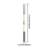 Yeknu  Double-ended fine-tip eyebrow pencil, waterproof, sweat-proof, smudge-proof, non-fading, natural color eyebrow pencil