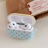 Yeknu  Simple Color Blocking Wave Point Suitable For AirPods 3 Headphone Case, New Apple wireless Bluetooth Third-Generation AirPods 2