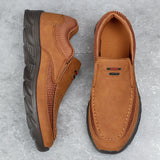 Yeknu  Loafers For Men Slip on Casual Shoes for Men Comfortable Walking Sneakers Luxury Brand Male Business Shoe Driving Footwear