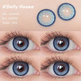 Yeknu  Color Contact Lenses for Summer Korean Fashion Blue Lenses Fashion Lenses Color Eye Lens Green Lenses