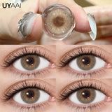 Yeknu  Contact Lens Makeup Red Lens Cosplay Colored Pupils Cosmetics Natual Black Lens Woman Pink Pupils Color Contacts Blue lens
